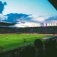 people watching soccer arena